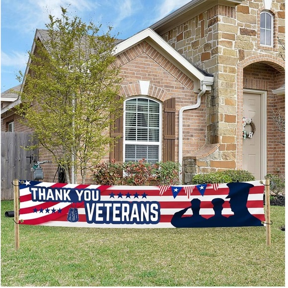 Patriotic Veterans Day Banner - Picture 3 of 6